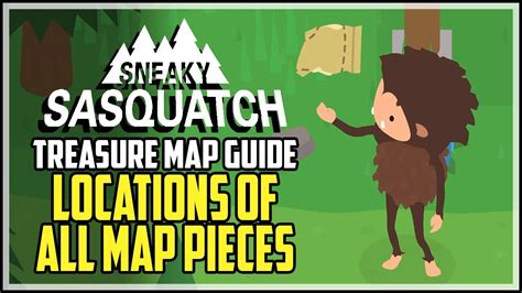 Where are the map pieces in sneaky sasquatch - Sneaky Sasquatch, available on Apple Arcade, is full of places to explore and quests to go on. You play as the title character and make your way around the mainland and little island, looking for food and objects along the way. With the game’s latest update, the devs have added a fun way to explore the maps and gain a vast amount of coins!